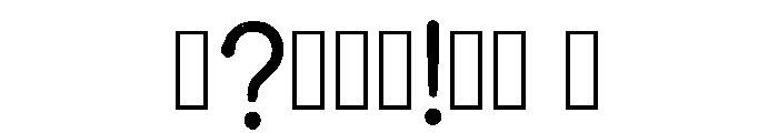 Lophu Regular Font OTHER CHARS