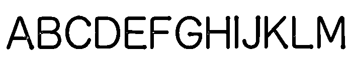 Lophu Regular Font UPPERCASE