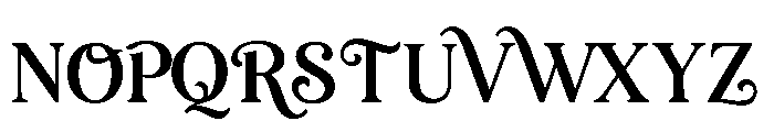 LopmanSerif Font UPPERCASE