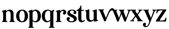 LopmanSerif Font LOWERCASE