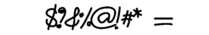 Lopsided  Medium Font OTHER CHARS