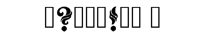 Loran Regular Font OTHER CHARS