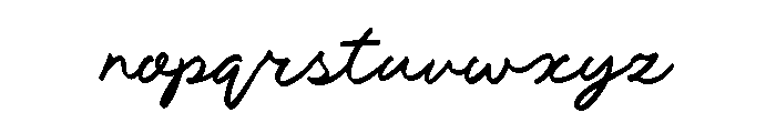 Lorian Xavien Font LOWERCASE