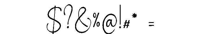 Lossifanya Font OTHER CHARS