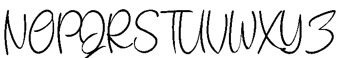 Lossifanya Font UPPERCASE
