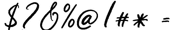 Lost Angelica Font OTHER CHARS