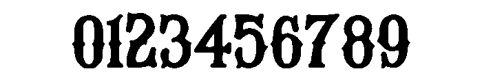 Lost Font OTHER CHARS