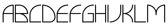 LostInAstra Font UPPERCASE