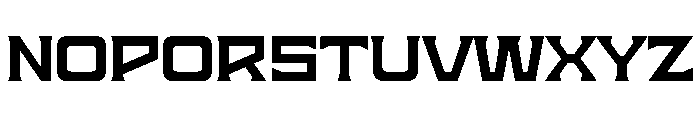 Lotterie Font UPPERCASE