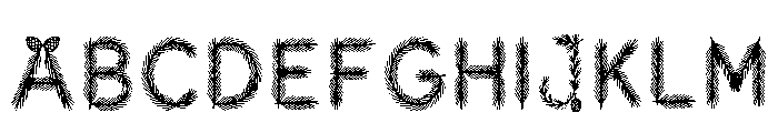 Lottie Regular Font UPPERCASE