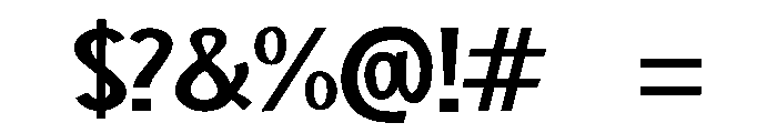 Lotus Lotus Font OTHER CHARS