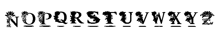 Lotus Regular Font UPPERCASE