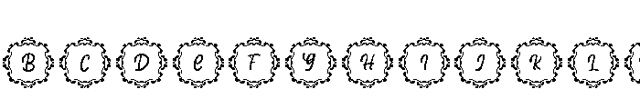 Lotus Wedding Font UPPERCASE