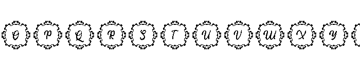 LotusWeddingRegular Font UPPERCASE
