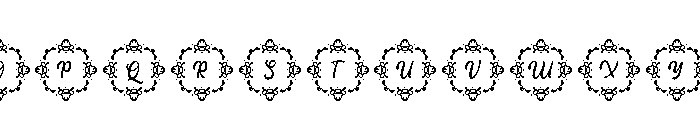 LotusWeddingRegular Font LOWERCASE