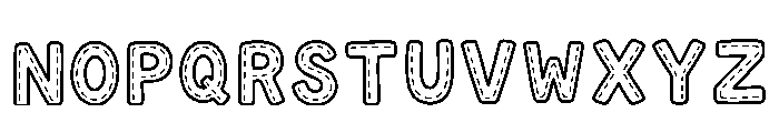 Louie Regular Font LOWERCASE