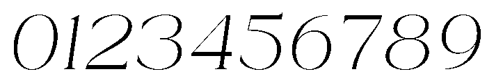 Louisbele Italic Font OTHER CHARS