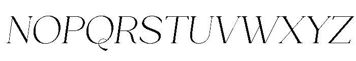 Louisbele Italic Font UPPERCASE