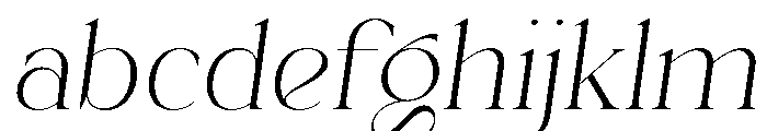 Louisbele Italic FONT