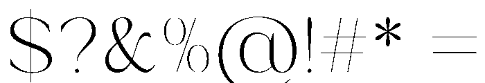 Louisbele Regular Font OTHER CHARS