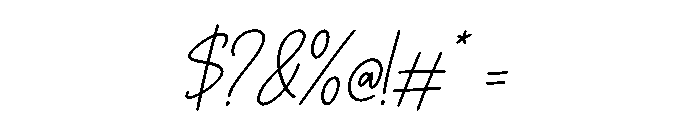 Louison Adriana Italic Font OTHER CHARS