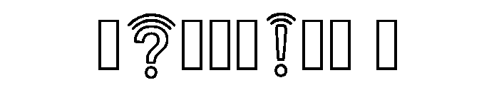Louse Regular Font OTHER CHARS