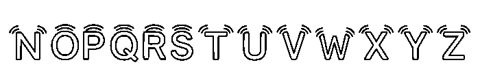 Louse Regular Font UPPERCASE