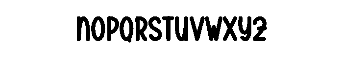Love Baby Bear Font LOWERCASE