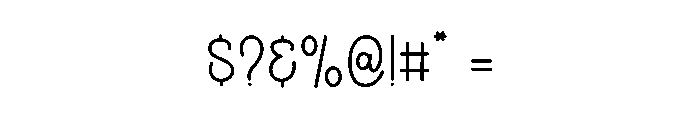 Love Bakery Font OTHER CHARS