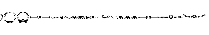 Love Border FONT