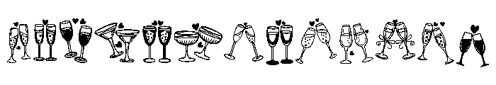 Love Champagne FONT