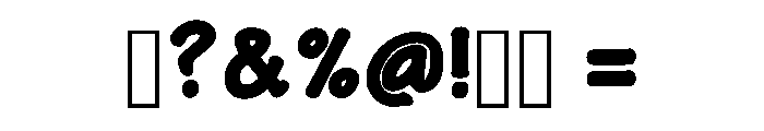 Love Coming Regular Font OTHER CHARS