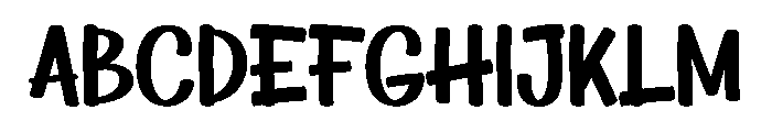 Love Coming Font UPPERCASE