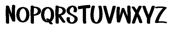 Love Coming Font LOWERCASE