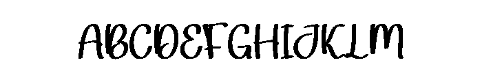 Love Confess Font UPPERCASE