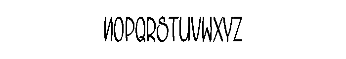 Love Cuickly Font UPPERCASE
