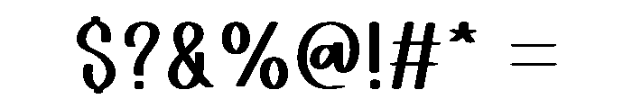 Love Girls Font OTHER CHARS