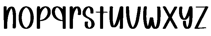 Love Girls Font LOWERCASE