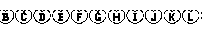 Love Great Regular Font UPPERCASE