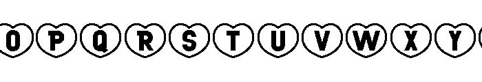 Love Great Regular Font UPPERCASE
