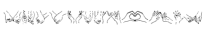 Love Grip Font LOWERCASE
