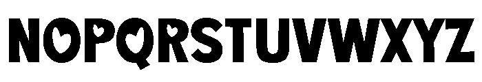 Love Habits Regular Font LOWERCASE