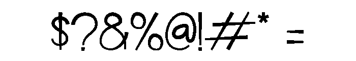 Love Language Regular Font OTHER CHARS