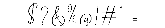 Love Mine Regular Font OTHER CHARS