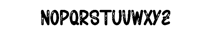Love Monthly Font LOWERCASE