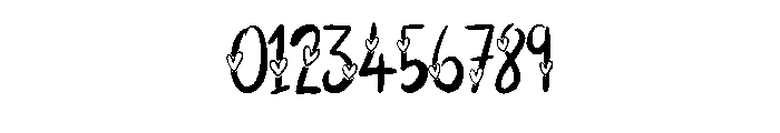 Love Note Script By Squ Regular Font OTHER CHARS