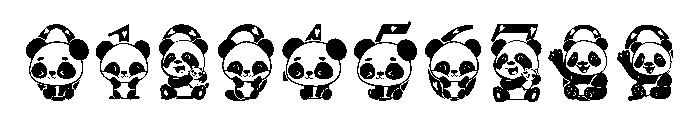 Love Panda Font OTHER CHARS