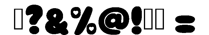 Love People Regular Font OTHER CHARS