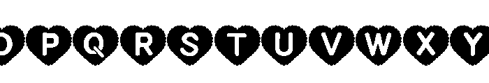Love Pop Font UPPERCASE
