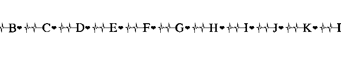 Love Pulse Monogram FONT